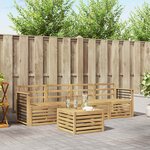 vidaXL Ensemble de canapés d'extérieur 5 pc