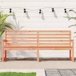 vidaXL Banc de jardin 203 5x48x91 5 cm bois massif de douglas