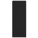 vidaXL Armoire murale noir 34 5x34x90 cm bois d'ingénierie