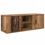 vidaXL Meuble TV Bois Ancien 100 x 31 5 x 35 cm Bois d'ingénierie