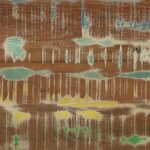 vidaXL Table basse Multicolore 120 x 50 x 38 cm Bois Recyclé Solide