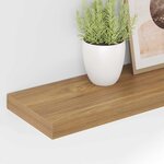 vidaXL Étagère Murale Marron 80 x 23 5 x 4 cm Bois d'ingénierie