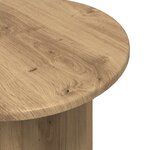 vidaXL Ensemble de tables d'appoint 2 pièces Chêne artisanal