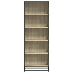vidaXL Bibliothèque chêne sonoma 60x35x170 5 cm bois d'ingénierie