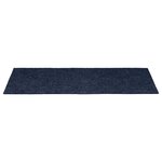 vidaXL Tapis d'escalier autocollants Rectangulaire 15 Pièces 60x25cm Bleu
