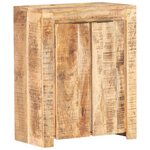 vidaXL Buffet 59x33x75 cm Bois de manguier brut
