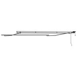 vidaXL Auvent avec Anthracite 4.5 x 2.5 m Métal