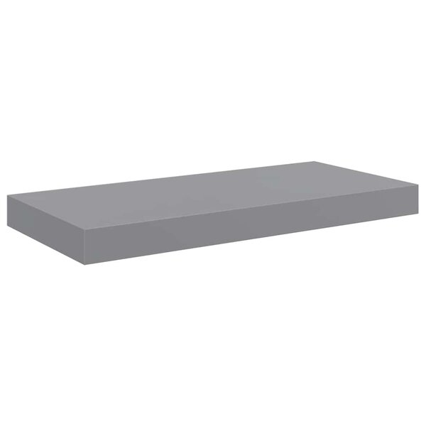 vidaXL Étagère murale flottante gris 50x23x3 8 cm MDF