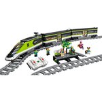 LEGO City - Train de Voyageurs Express - Set 60337 avec Locomotive à Télécommande