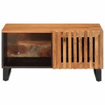 vidaXL Table basse 80x51x40 cm bois massif d'acacia