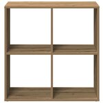 vidaXL Étagère séparatrice de pièce chêne artisanal 69 5x29x69 5 cm