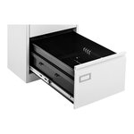 Meuble de classement suspendu 72 cm 2 tiroirs acier gris 14_0002488