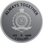 Pièce de monnaie en Argent 2 Dollars g 31.1 (1 oz) Millésime 2025 LITTLE ANGEL