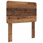 vidaXL Cadre de lit Bois ancien 90 x 190 cm Bois de pin massif