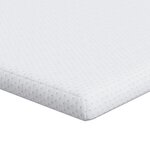 vidaXL Coussins de Matelas Blanc 80 x 200 cm