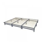 Lit familial palette 270x200 cm  Gris