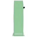 vidaXL Serre avec cadre en acier 0 5 m² 1x0 5x1 9 m