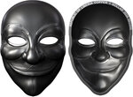 Monnaie GUY FAWKES MASK Blind Box 2 Oz Cuivre 1$ Liberia 2026 (PRÉCOMMANDE)