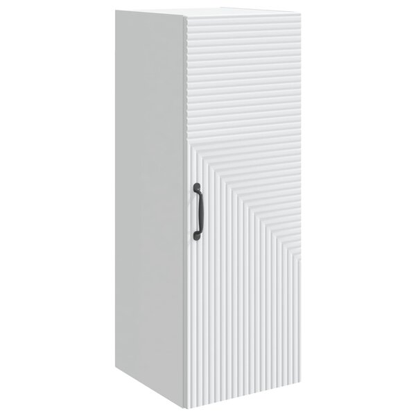 vidaXL Armoire Murale Blanc 33 x 34 5 x 90 cm Bois d'ingénierie