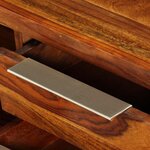 vidaXL Meuble TV Bois massif 120x30x30 cm