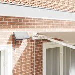 vidaXL Auvent Rétractable Beige 350 x 250 cm Tissu et acier