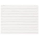 vidaXL Jardinière blanc 90x40x68 5 cm bois de pin massif