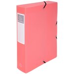 Boite De Classement Exabox Dos 60mm Polypropylène 7/10e Chromaline Pastel - A4 - Couleurs Assorties - X 8 - Exacompta