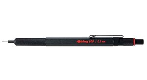 Porte-mine Métal 600 Pointe 0 5 mm Noir ROTRING
