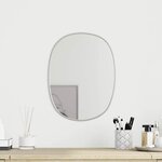 vidaXL Miroir mural Argenté 30x25 cm