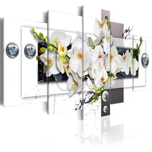 Tableau - mechanical orchid l x h en cm 100x50