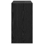 vidaXL Cabinet de Lavabo Chêne noir 63 x 29 x 55 cm Bois d'ingénierie
