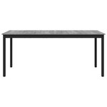 vidaXL Table de salle à manger / Table de repas Bois d'ingénierie