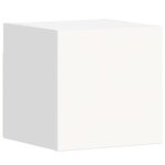 vidaXL Ensemble de meubles TV 5 Pièces Blanc Bois d'ingénierie