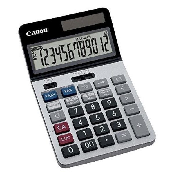 Calculatrice de bureau professionnelle 12 chiffres  écran inclinable KS-1220TSG CANON