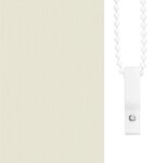 Store enrouleur occultant crème 60 x 120 cm