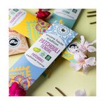Encens indien au Patchouli 40 bâtonnets 45 min