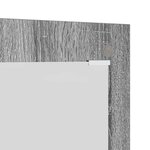 vidaXL Porte-manteau mural Montage mural Sonoma gris 96 x 1 5 x 90 cm