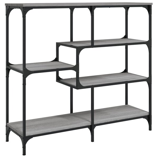 vidaXL Table console sonoma gris 103x32x95 cm bois d'ingénierie