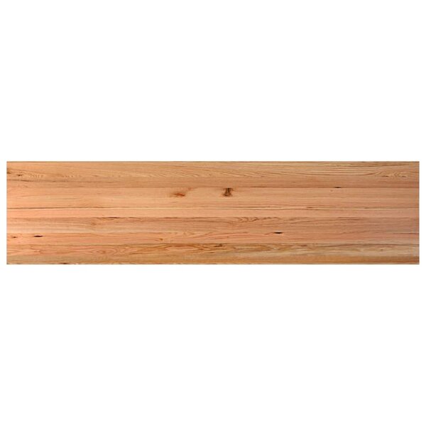 vidaXL Dessus de bureau marron clair bois chêne massif rectangulaire