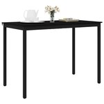 vidaXL Table de salle à manger / Table de repas Bois d'ingénierie