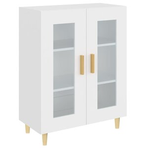 vidaXL Buffet blanc 69 5x34x90 cm bois d'ingénierie