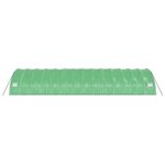vidaXL Serre avec cadre en acier vert 84 m² 14x6x2 85 m