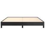 vidaXL Cadre de lit sans matelas noir 160x200 cm similicuir