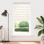 vidaXL Store zèbre beige marbré largeur du tissu 105 9 cm polyester