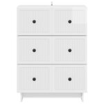 vidaXL Armoire à tiroirs 66 x 34 5 x 90 cm Bois d'ingénierie