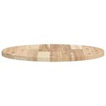 vidaXL Dessus de table rond Ø50x2 cm bois massif d'acacia
