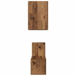 vidaXL Ensemble meuble TV 4 Pièces Bois ancien 60 x 30 x 30 cm