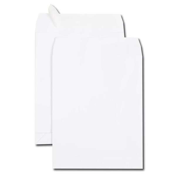 Paquet de 50 sacs à soufflets velin blanc C4 229x324 120 g/m² bande de protection GPV
