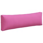 vidaXL Coussins de palette lot de 3 rose tissu Oxford