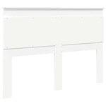 vidaXL Tête de lit Chêne noir 140 cm Bois d'ingénierie